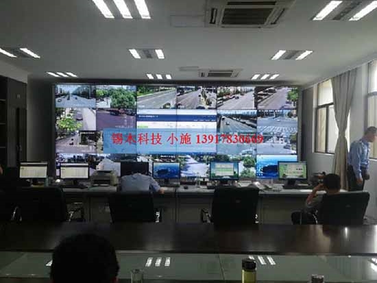 某公安局 高清混合矩阵 拼接