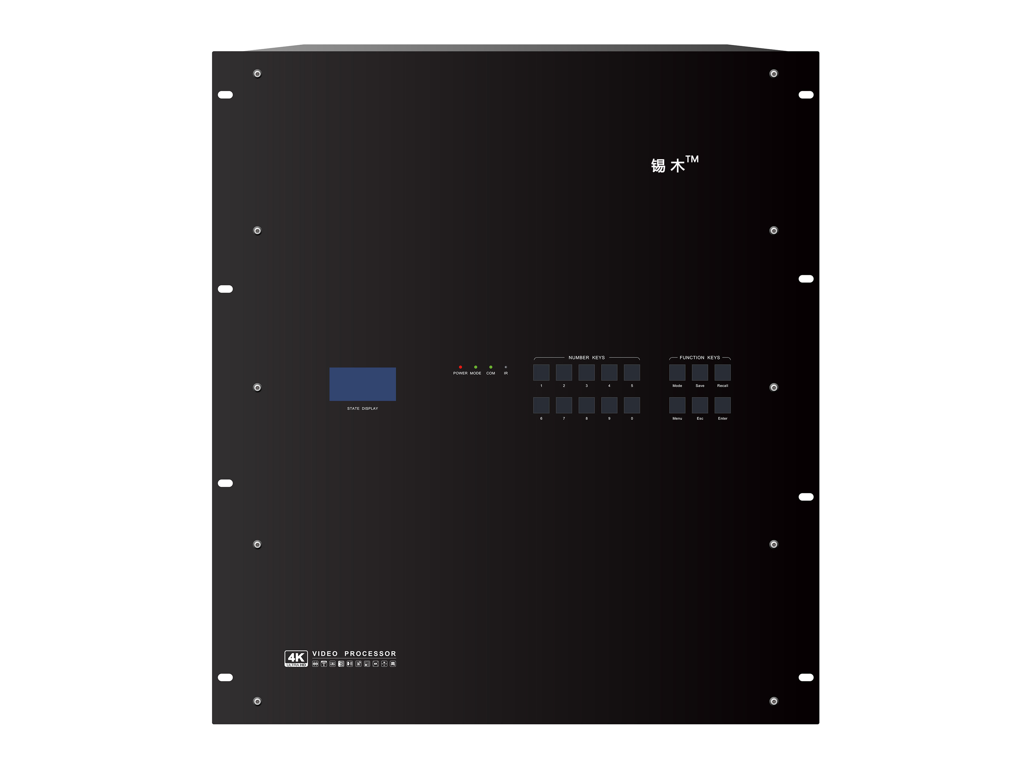 4K@60Hz无缝混合矩阵(按键版)